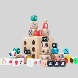Custom Wooden Dice Wholesale - Bulk Engraved Dice
