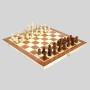 Custom Wooden Chess Set - Eco-Friendly Board Game Play