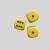 Yellow with black dot