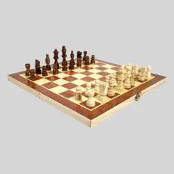Custom Wooden Chess Set - Eco-Friendly Board Game Play