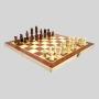 Custom Wooden Chess Set - Eco-Friendly Board Game Play