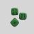 Green with black dot