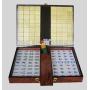 Crystal Mahjong Tiles Wooden Box AOTOMO 36-42-44-46mm