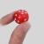 Red with white dot
