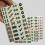 Acrylic Mini Mahjong Set - Custom Logo, Family Travel Game
