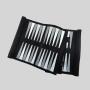 PU Leather Backgammon Set - Classic Board Game Gift