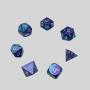 MBWS CNC Double Color Aluminum Polyhedral Dice