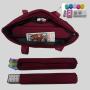 166 White Engraved Mahjong Set with Rack & Bag