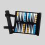 PU Leather Backgammon Set - Classic Board Game Gift