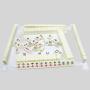 Mahjong Set Ivory Acrylic 20x14x12mm Wholesale
