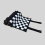 Customizable Leather Roll-Up Travel Game Chess/Checkers Gift