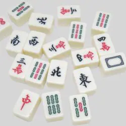 Custom Acrylic Japanese Mahjong Set Gift