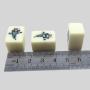 Mahjong Set Ivory Acrylic 20x14x12mm Wholesale