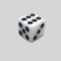 Wholesale Mini Acrylic Dice 6 Sided D6 Dice