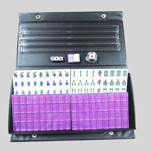 Colorful Crystal Mahjong Travel Gift Sets - SMH Promotion Gift
