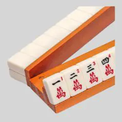 Pine Wooden Mahjong Racks with Pushers