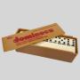 Double Six Ivory Dominoes Spinner Box - Classic Educational Game
