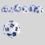 Wholesale DND Blood Splatter Dice Set - 7 Polyhedral Dice