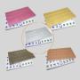 Taiwan Mahjong Set - 144 Tiles, 4 Rules, 3 Dice, Brown PVC Box