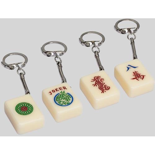 Mahjong Tile Keychains - Yellow Mountain Imports