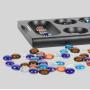 Wooden Mancala Board Game - Portable Travel Set for 2 Players