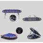 10 Player Foldable Poker Table - Blackjack Texas Holdem Table