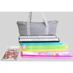 American Mahjong Set - 166 Tiles, Pushers, & Bag